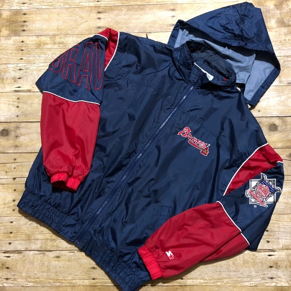 STARTER Other - Vintage Starter Atlanta Braves Jacket Windbreaker
